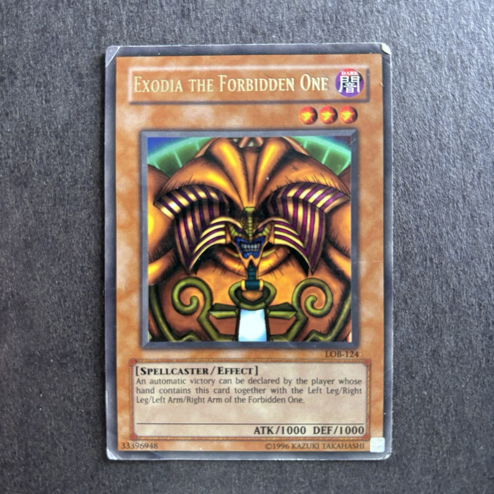 Konami Yu-Gi-Oh! Exodia the Forbidden One LOB-124 Ultra Rare Holo EN HP