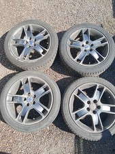 VOLVO C30 S40 V50 ZAURACK ALLOY WHEELS WITH TYRES 31202663 30635803 2006-12 