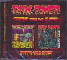 SEALED NEW CD Raw Power - Screams From The Gutter + After Your Brain