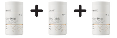 3 x OstroVit Glow Drink, Mango & Pineapple - 390g (55,51 EUR/kg)