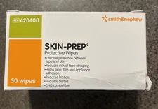Smith & Nephew Skin-prep Protective Dressing Wipes - 50 pcs (420400) Exp 2027