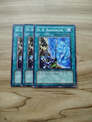 Yu-Gi-Oh! - D.D. Borderline 3X - Full Playset