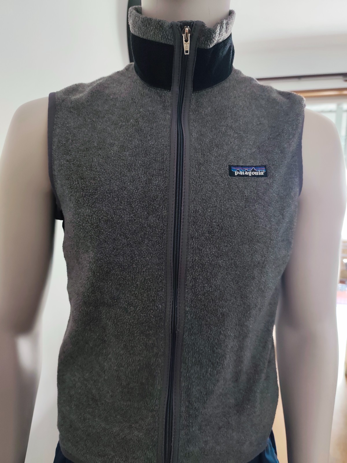 Patagonia Vintage USA Fleece Vest – Men’s M – Rare 90s Made in USA #386