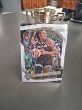 2025 Panini WNBA Prizm White Seismic #89 Kamilla Cardoso Chicago Sky