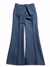 Vintage Levis 517 Sta-Prest Bootcut Pants Size Blue Made in USA 70s 32X31