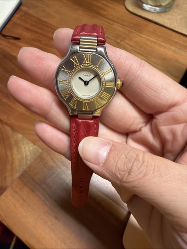 Ladies Must de Cartier 21 Quartz 28mm Two-Tone Watch