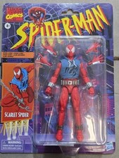 Marvel Legends Retro Spider-Man Comic Scarlet Spider 6    Action Figure Hasbro NIB