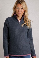 Weird Fish Beye 1/4 Zip Grid Fleece