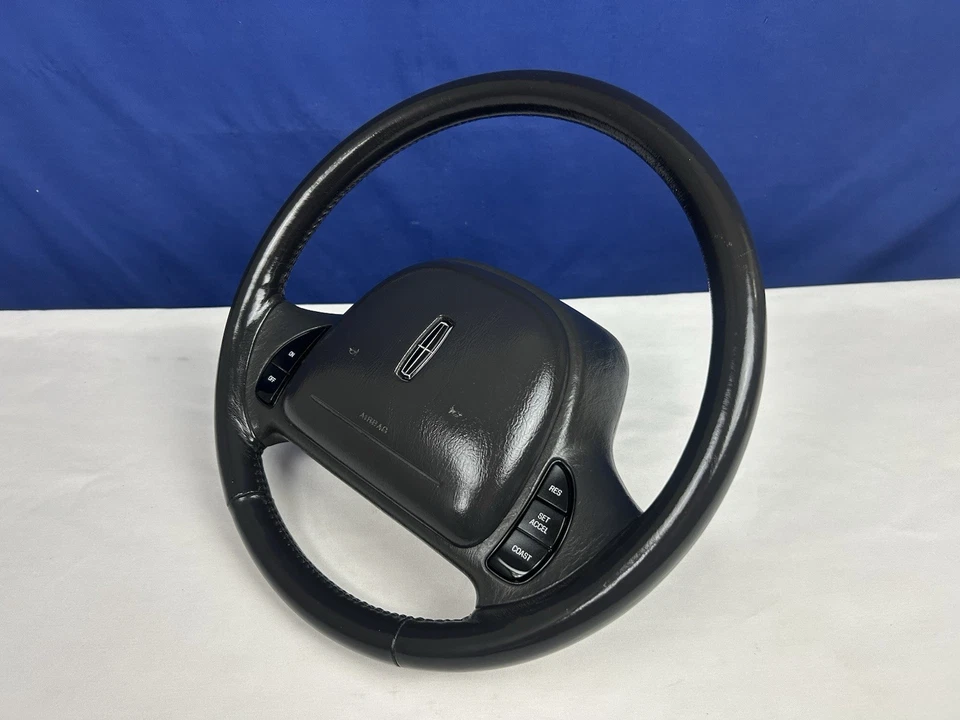 Volante Lincoln Town Car Mercury Grand Marquis 1998-2004 OEM negro Foto 3 de 4