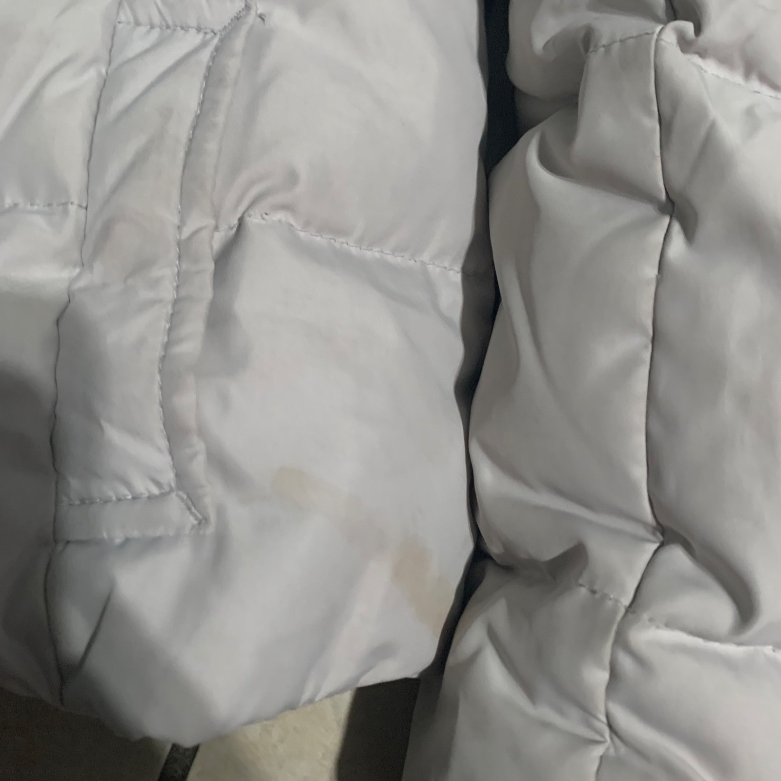 White womens Jacket Solid Zip & Snap Closure with… - image 5