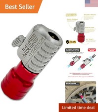 JACO Lightweight Tire Air Chuck - Leak-Free Quick-Connect  Release Mechanism