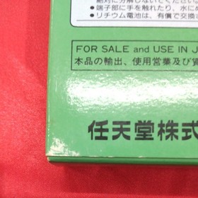 Famicom software Mario Open Golf with box and manual