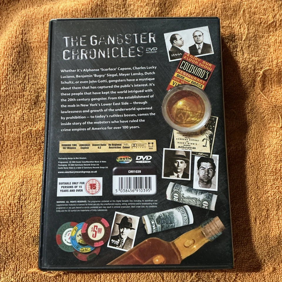 Gangster Chronicles DVD UK Release Genuine Fast Region 2 PAL - Image 2 of 2