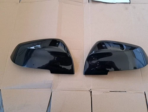BMW 1 Series 3 series Genuine Wing Mirror Cover Caps Black Pair LEFT RIGHT 2017