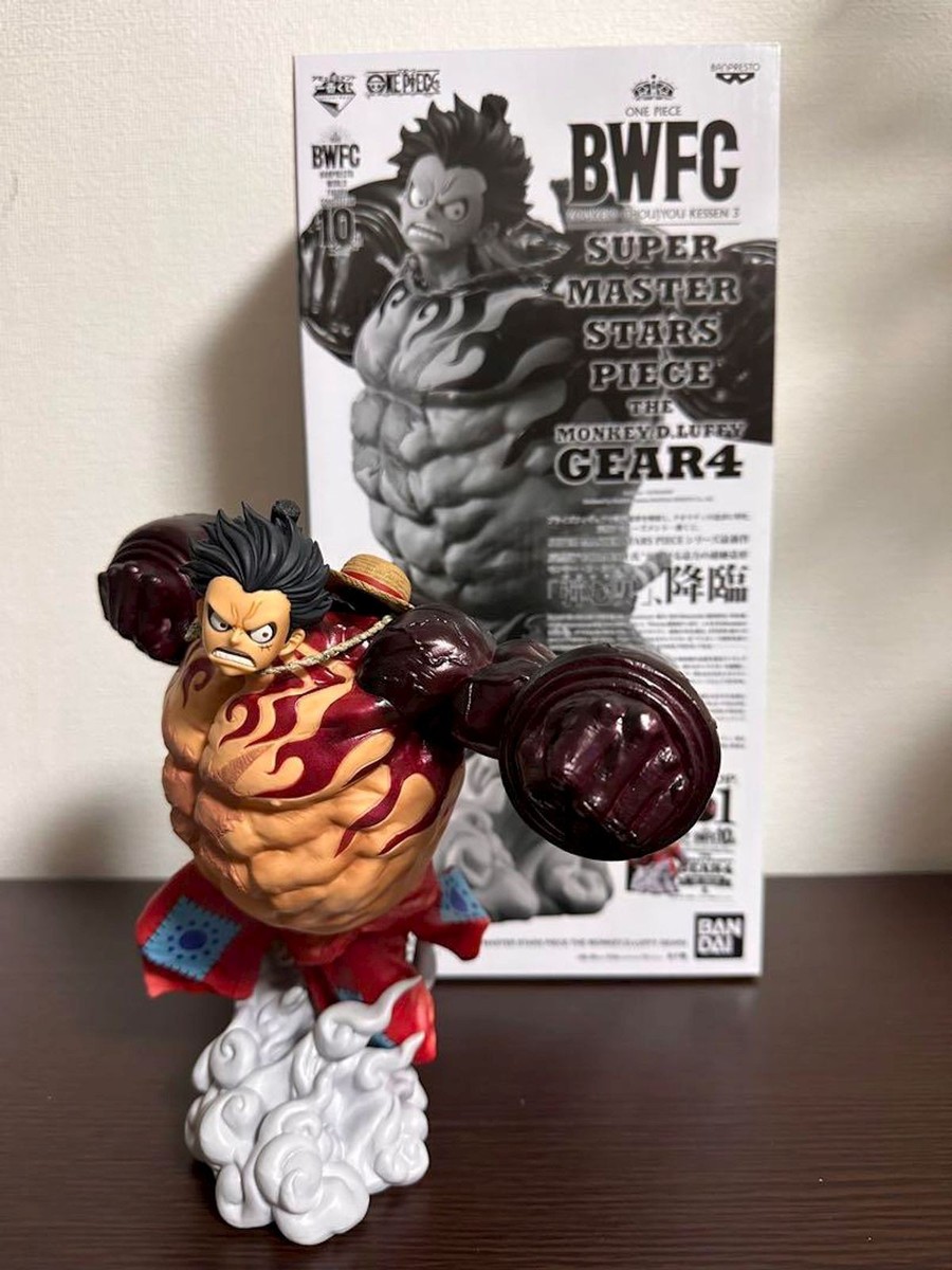 One Piece BWFC Monkey Luffy Gear Figure SMSS