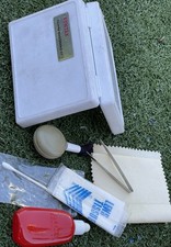 Pentax Camera Maintenance Kit II Japan Lens Cleaning Kit Case Vintage