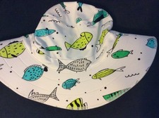 Shade Swim Lids Nylon Sun Hat Brimmed Colorful One Size SPF 50 Fishing Hiking