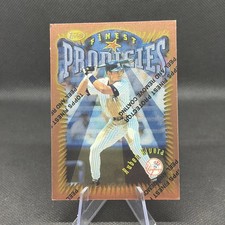 1996 Topps Finest W/ Coating #340 Ruben Rivera New York Yankees