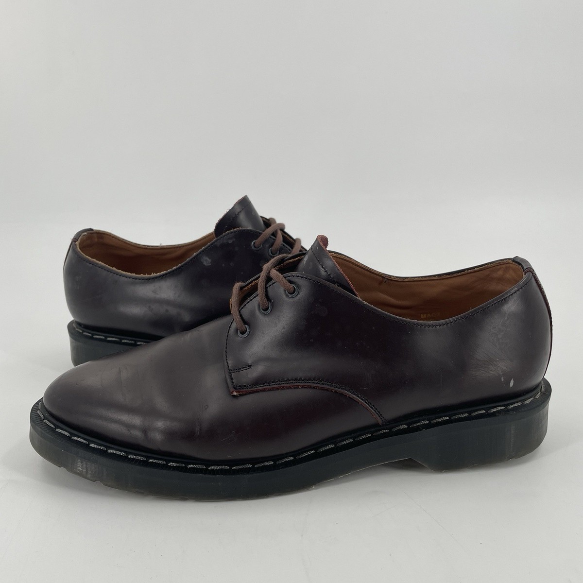 Solovair 3 Eye Gibson Leather Shoes - Mens Size US 11 (UK 10) | eBay