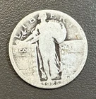 1925 Standing Liberty Quarter AC Average Circ / 90% Silver / Great For Hoarding!