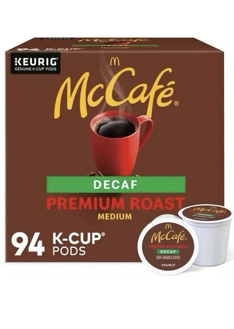McCafe Decaf Premium Roast K-Cup Coffee Pods (94 ct.) HOT.....!!!!new