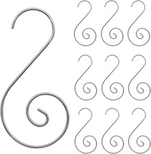 200PCS Christmas Ornament Hooks Christmas Tree Ornament Hanger Metal Wire Hangin
