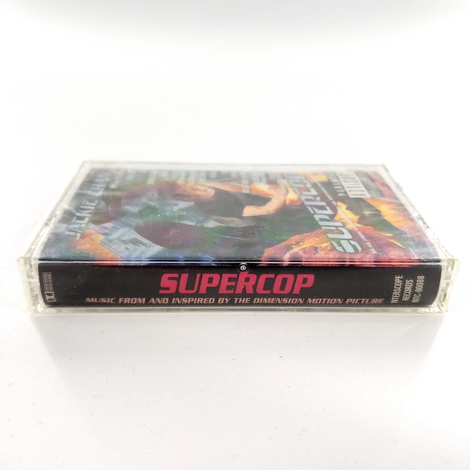 SuperCop Motion Picture Soundtrack Cassette Tape Brand New Sealed - Image 3 of 4