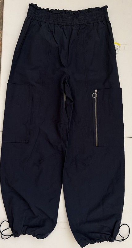 SWEATY BETTY Woman's Navy Utility Trouser Pant Size 4 NWT!