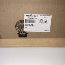 Manitowoc Kitchen Care 3005559 Air Filter 17.18 X 21.88 Lot Of 2 Factory Sealed