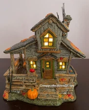 Dept 56 Halloween Ichabod Crane's House Brand New, Lighted Ceramic Collectible