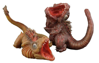 X-Plus DefoReal Shin Godzilla 2016 2nd 3rd Form Clear Ver Set
