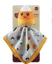 Halloween Parents Choice Candy Corn Lovey Security Blanket Bat Spiderweb 12
