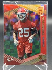 Darwin Thompson 2019 Donruss Elite 210/299 Red Rookie Card #175 Cheifs. rookie card picture