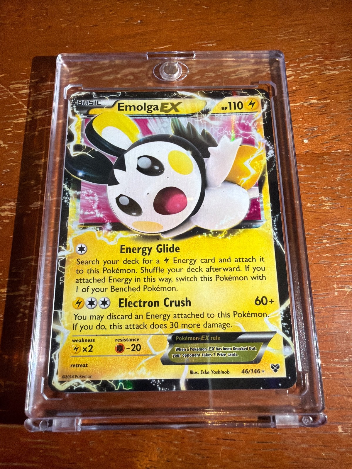 Emolga EX 46/146 XY Holo
