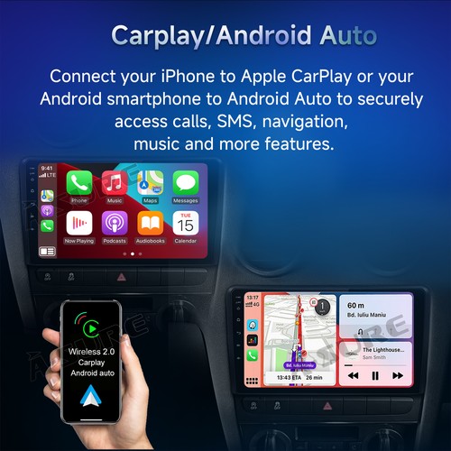 2+64GB For Hyundai Santa 2000-2005 Android 15 Car Stereo Radio GPS WIFI Carplay - Picture 7 of 15