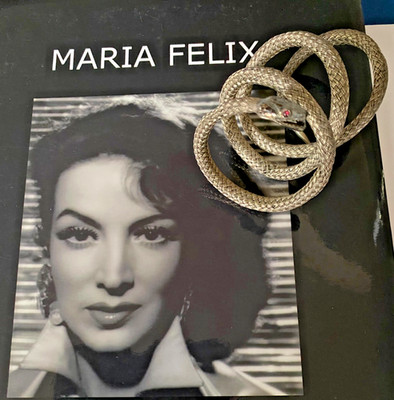 Maria Felix   Antique Victorian Silver Serpent Bracelet | María Félix Provenance