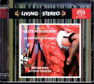 ARTHUR FIEDLER & BOSTON POPS   SA-CD   GAITE PARISIENNE / LA BOUTIQUE FANTASQUE