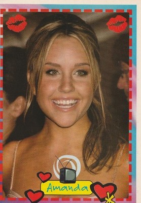 Amanda Bynes teen magazine pinup clipping actress Blast headshot pic pix