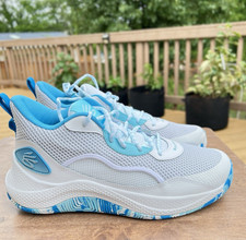Under Armour Curry 3Z 24 Men  s Size 12 Blue White Basketball Shoes 3027626-014