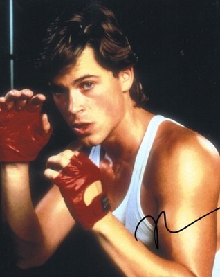 ROB LOWE SIGNED PHOTO YOUNGBLOOD (2) VIDEO BEWEIS