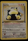 Pokémon 1st Edition Snorlax Jungle Set Rare 27/64  Pokemon Card TCG Non-Holo