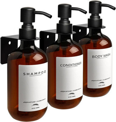 Shampoo Dispenser for Shower Wall Mount, No Drill Shampoo