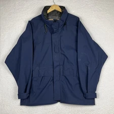 Propper Foul Weather Parka USA Made Navy Gore-Tex Coast Guard Jacket Size 2XL
