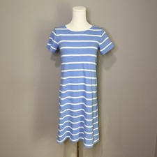 GAP 100% Cotton Striped T-Shirt Dress Size XS