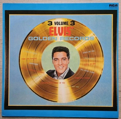 Elvis Presley  - Elvis Golden Records Vol. 3 - LP  - 1987 - RCA International