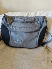 Venicci Luxury Baby Changing Bag - Grey Marl & Black