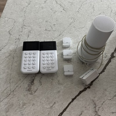 Complete Simpli  Safe Home Security System.