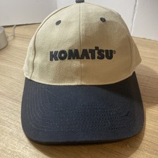 vintage komatsu hat Brandies Machinery & Supply
