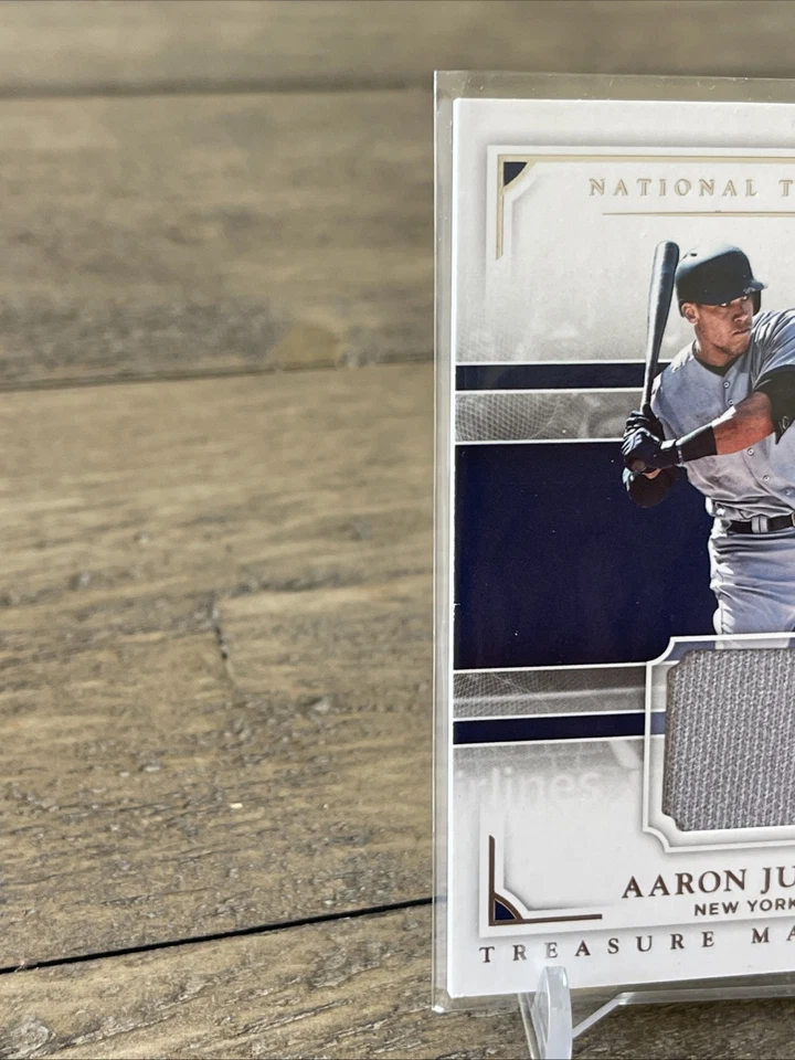 2017 National Treasures Aaron Judge /99 Materials Patch Yankees Mint 🔥 🔥 - Image 4 of 4