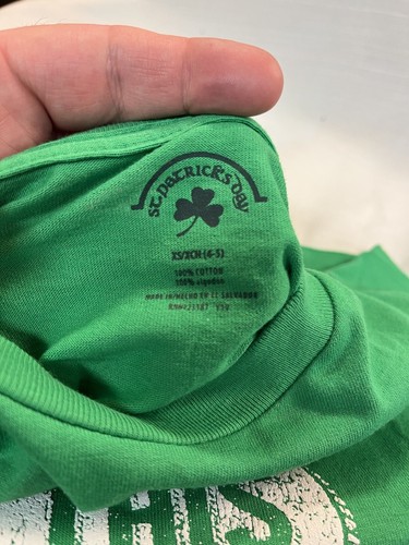 Youth "This Is My Lucky Shirt" St. Patrick's Day New - Picture 7 of 7